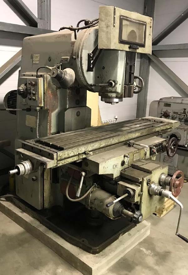 вм127 (ВМ-127) Загальний вигляд  консольно-фрезерного верстата